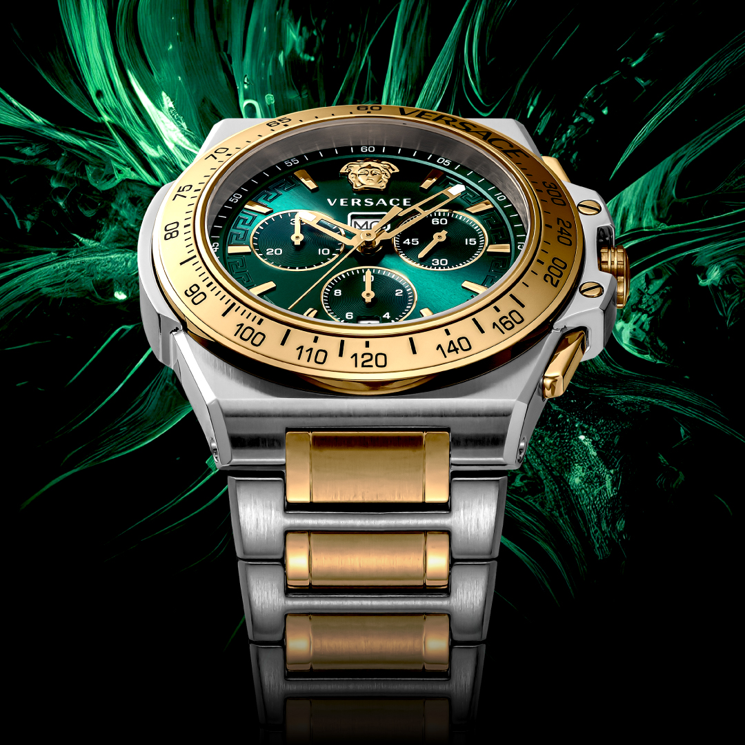 GRECA EXTREME CHRONO 限定カラー｜NEWS｜VERSACE WATCHES - ヴェルサーチェ・イタリア発の高級腕時計  ヴェルサーチェJAPAN公式サイト